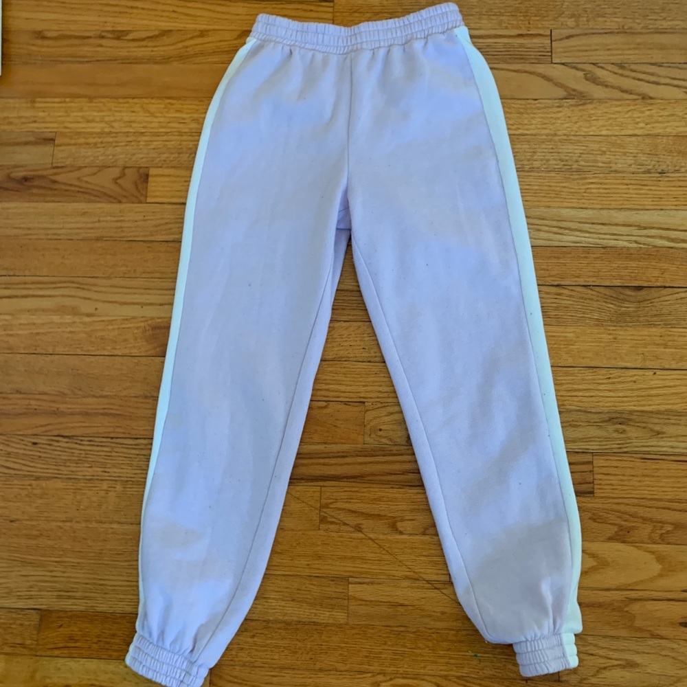 Light purple joggers